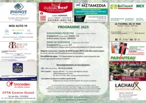 affiche rando des causses 2025