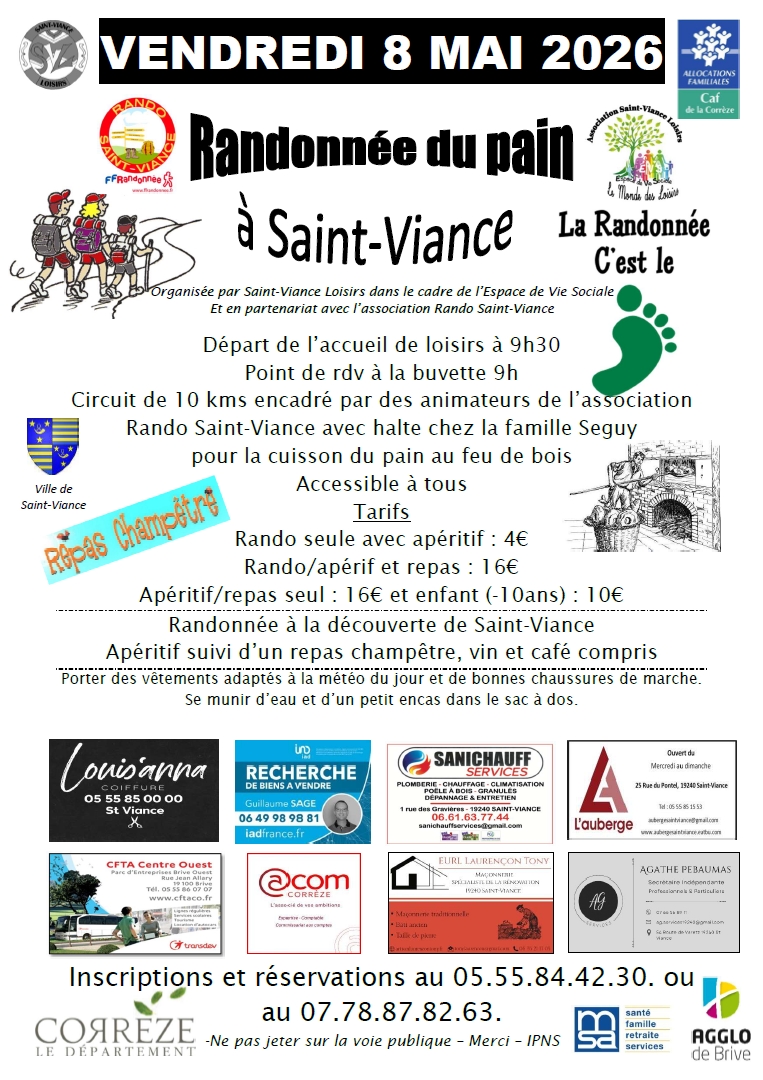 Rando à saint viance